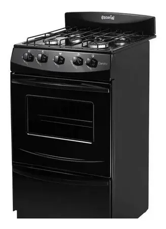 ESCORIAL COCINA CANDOR 51 CM. 4 H. CON HORNO VISOR