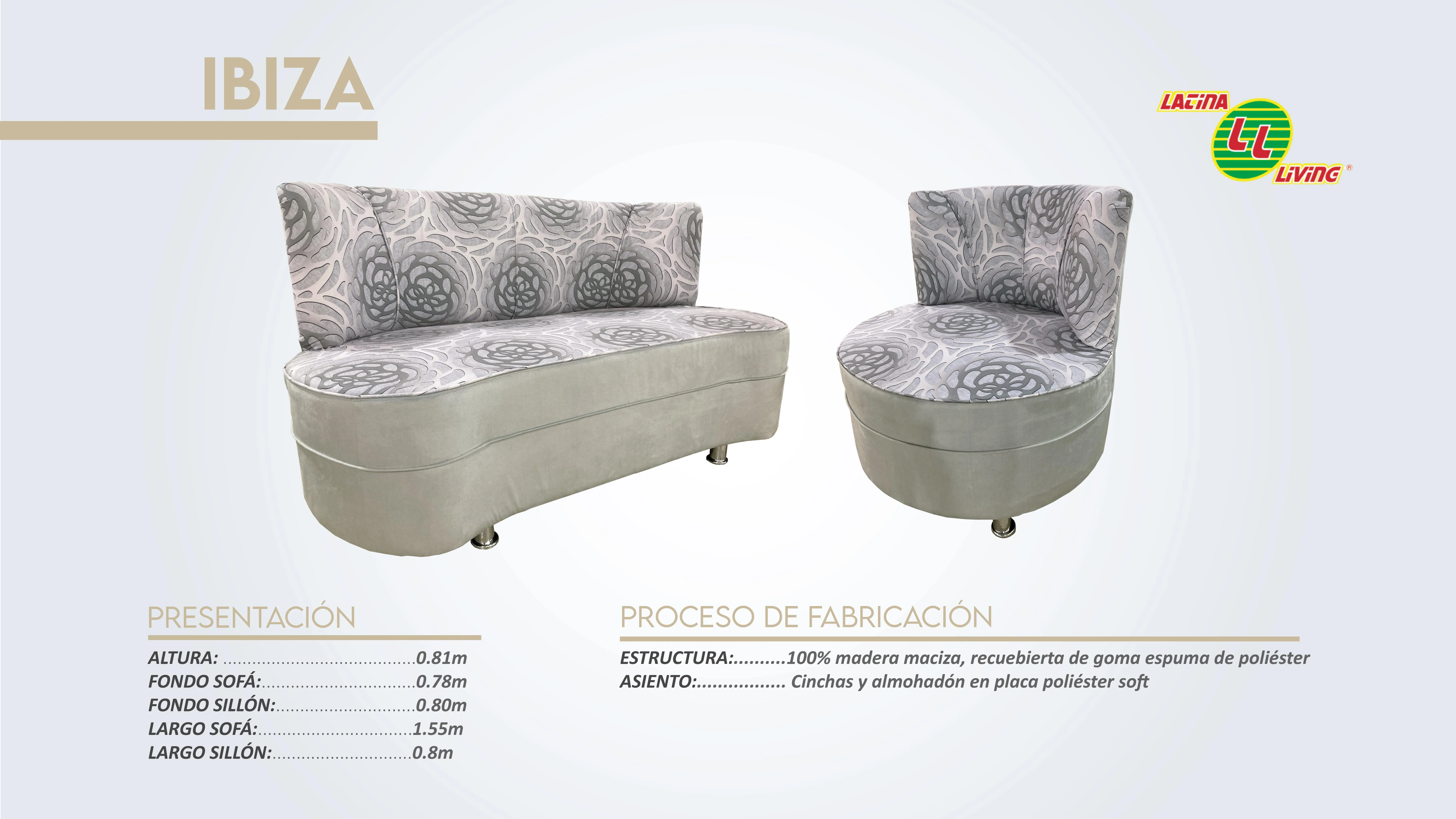 T.LIVING SILLON INDIVIDUAL IBIZA