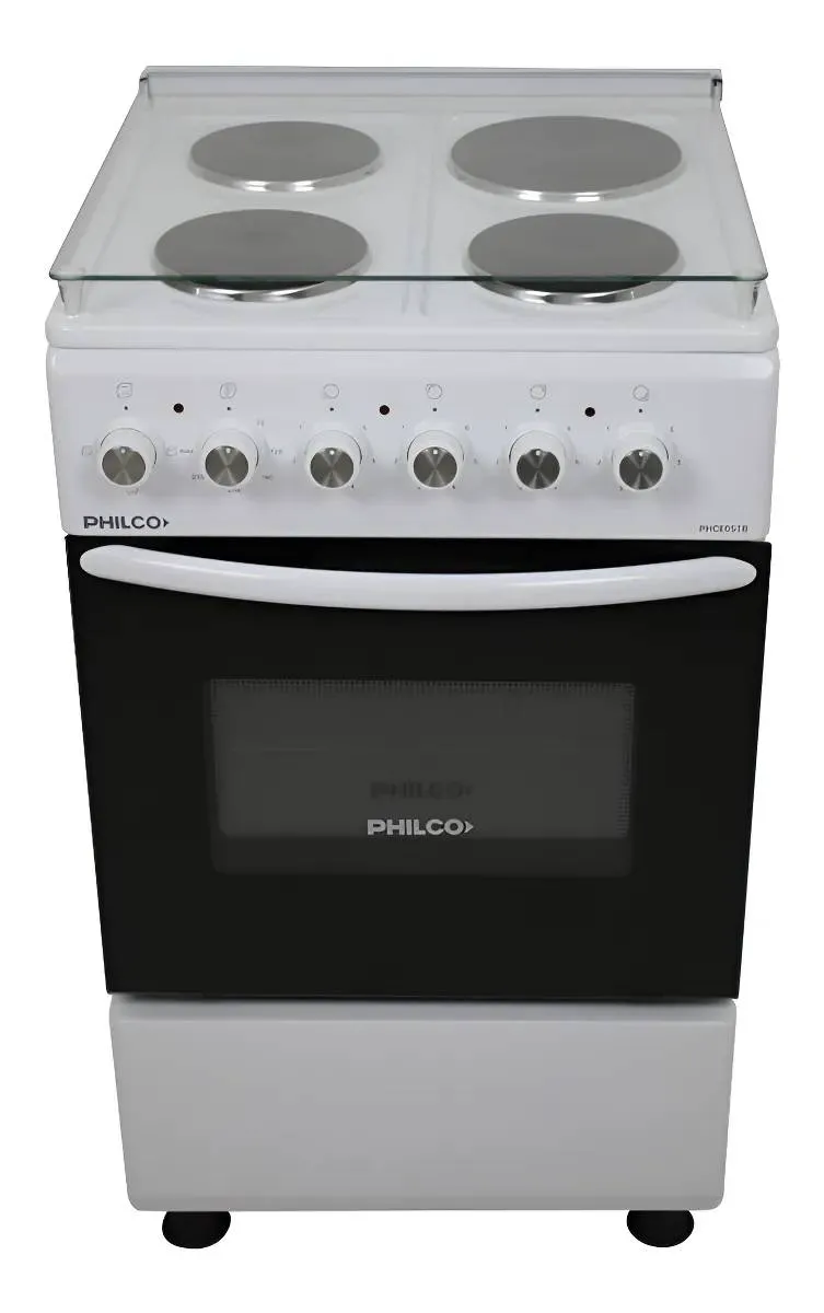PHILCO PHCEO51B  COCINA ELECTRICA 50CM T.VIDRIO TERM.