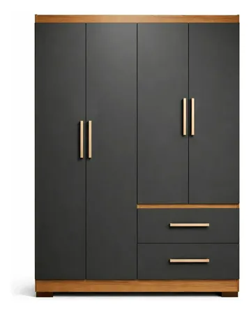 MAXIKING 54002 ROPERO 4P. CAOBA