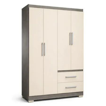 MAXIKING 54002 ROPERO 4P. CAOBA