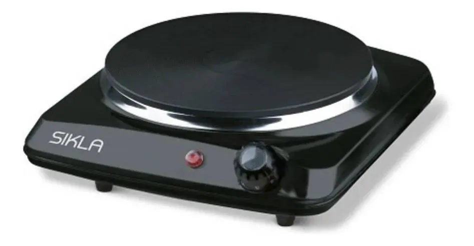SIKLA AN 1500 ANAFE ELECTRICO SOBREMESADA 1 HORNALLA NEGRO