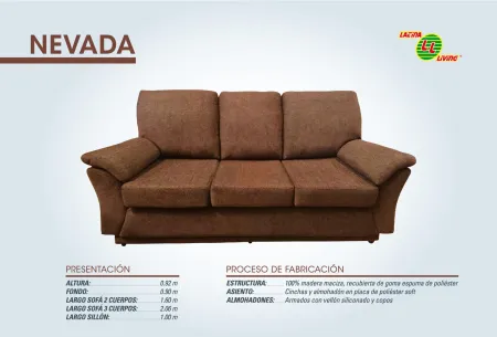 T.LIVING JUEGO NEVADA 3+1+1