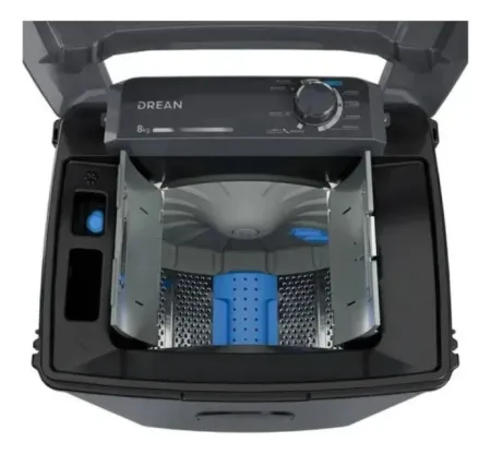 Drean Lavarropas Semiautomatico 8kg Gris