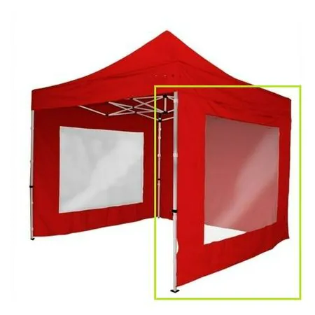 LAURY 16766 PARED C/VENTANA GAZEBO 3M ROJO