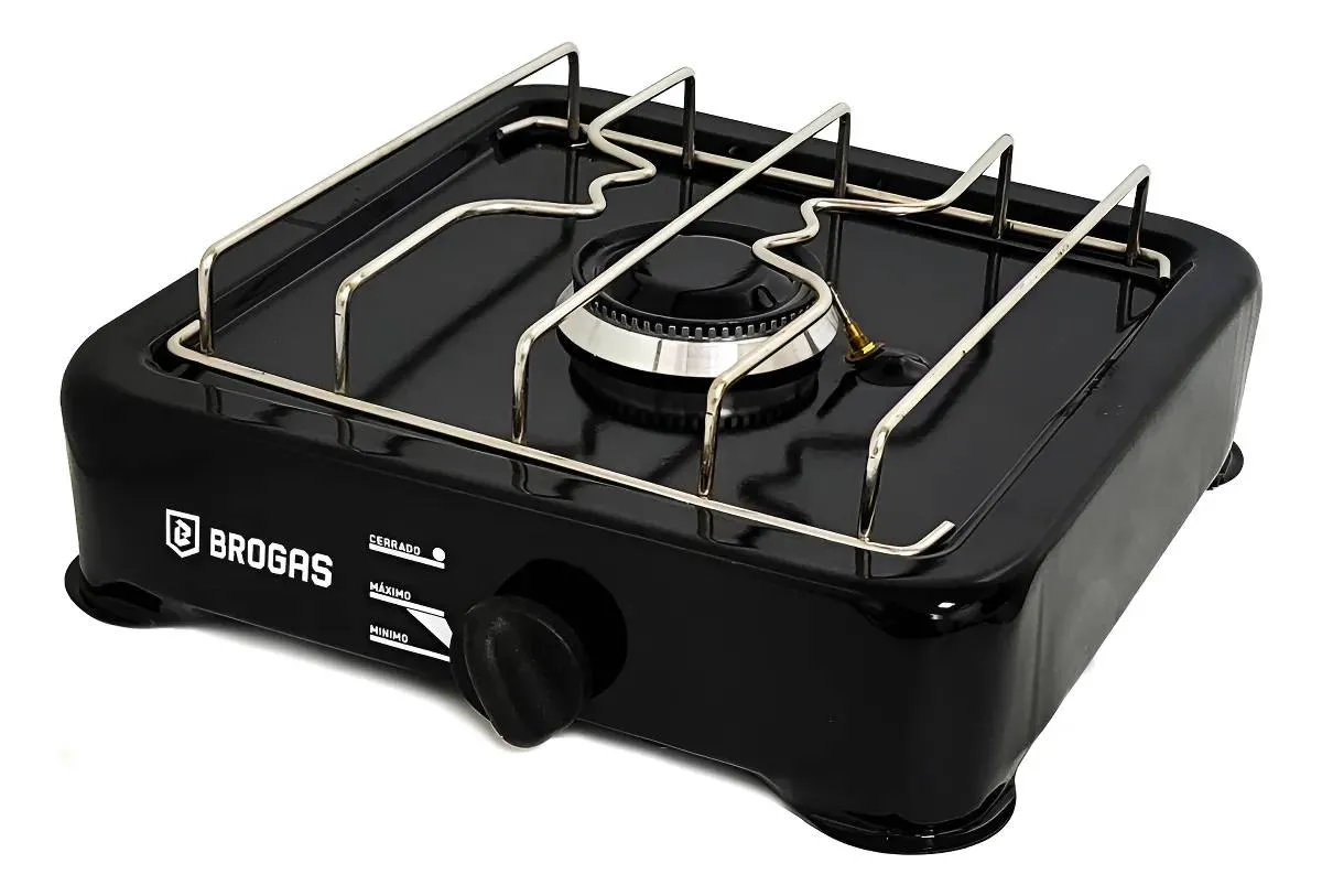 BROGAS 8100 ANAFE 1 H. LOZA NEGRA C/TERMOCUPLA GE-104