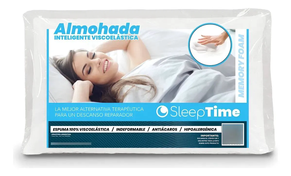SLEEPTIME ALMOHADA CLASICA 70X40X13 F/COOL