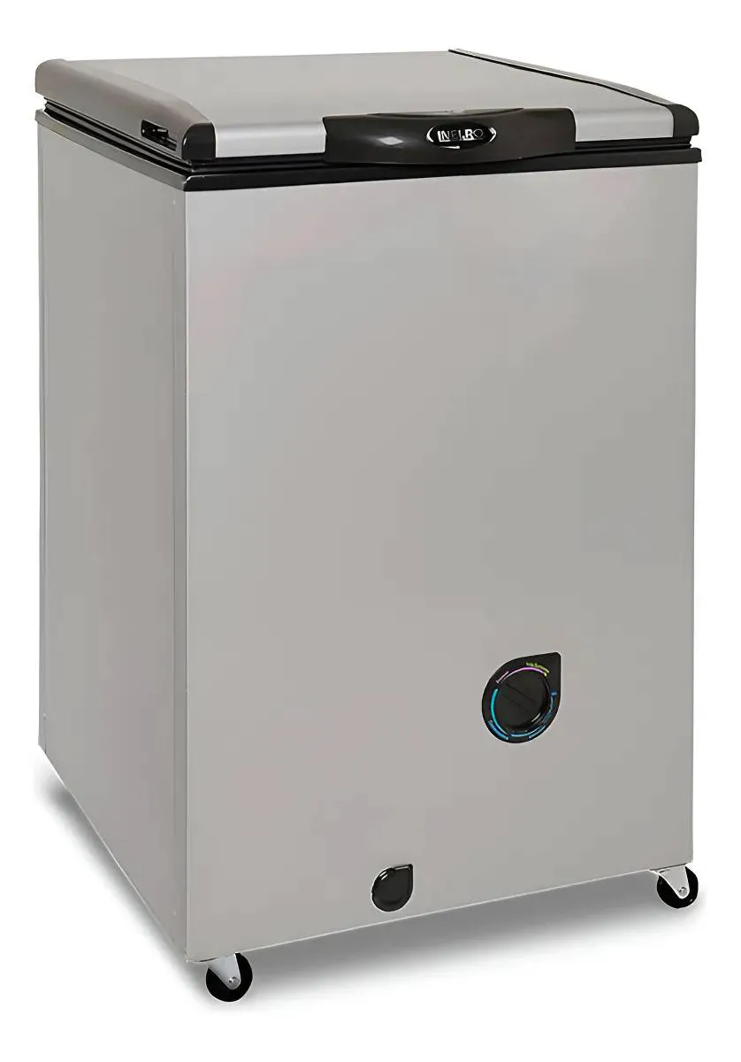 INELRO FIH130P+ FREEZER HORIZONTAL A+ PLATA 135LT