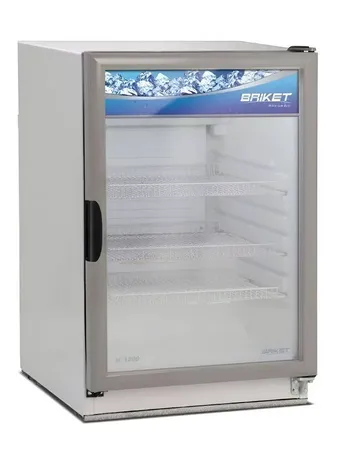 BRIKET EXH M1200 BK TS CI EXHIBIDORA VERTICAL 120 LTS