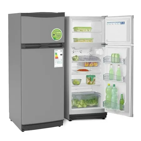 BAMBI 2F 1600PA HELADERA  CON FREEZER GRIS PLATA