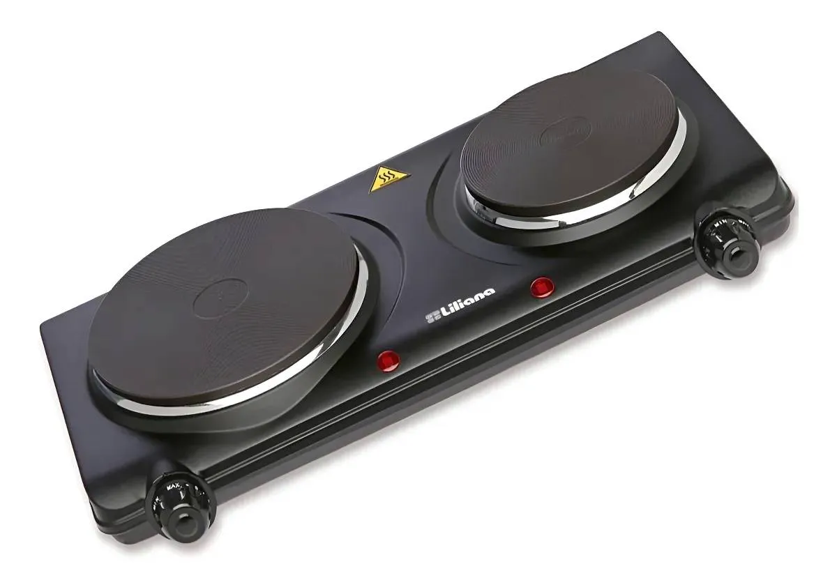 LILIANA AA902 ANAFE ELECTRICO 2 HORNALLAS 1400 + 900W