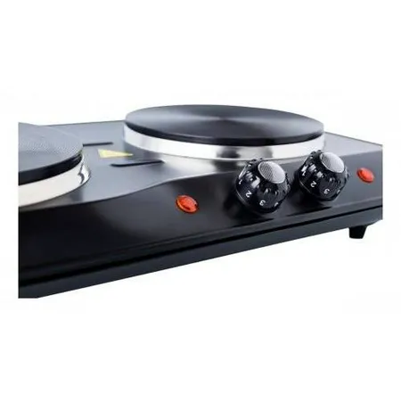 SIKLA AN-2200 ANAFE ELECTRICO SOBREMESADA 2 HORNALLAS NEGRO