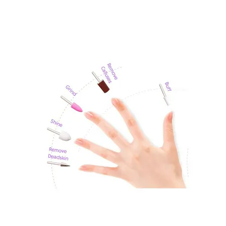 ATMA WEMP1333PI KIT MANICURA Y PEDICURA 5 CABEZALES