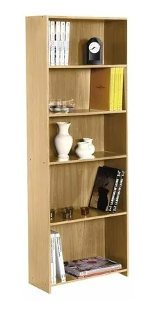 PLATINUM 9013 LIBRERO ECO 5 NIVELES CEDRO