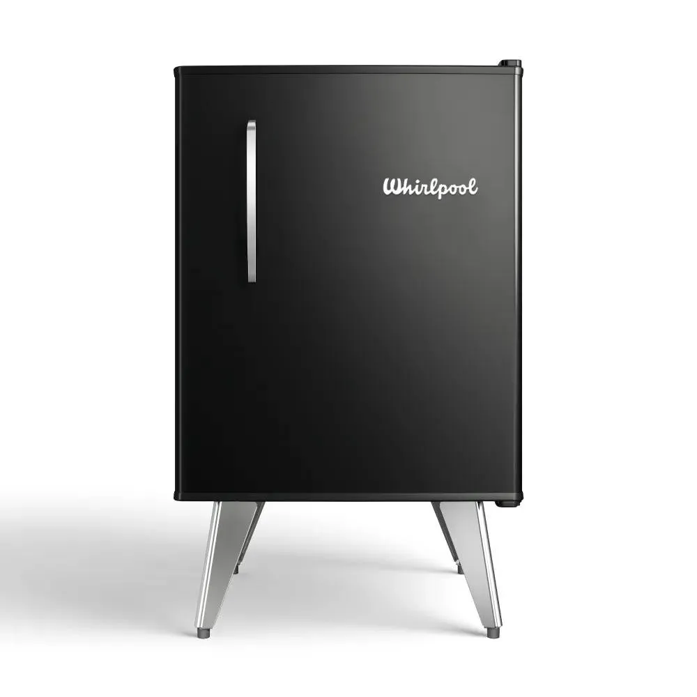 WHIRLPOOL WRA09B3 HELADERA 76 LTS. RETRO BLACK