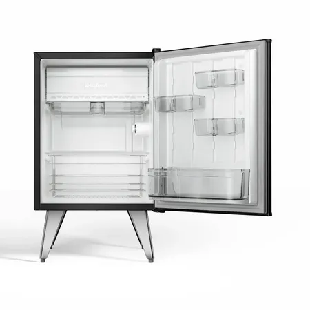 WHIRLPOOL WRA09B3 HELADERA 76 LTS. RETRO BLACK