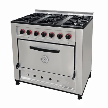 CALABRO COCINA 6 HORNALLAS 1 HORNO 16