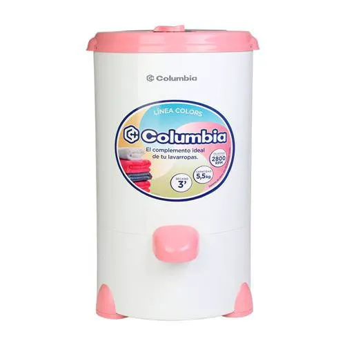 COLUMBIA HTS-5501 SECARROPA ROSA 5,5 KG.