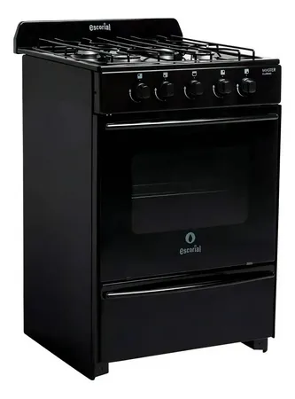 ESCORIAL COCINA MASTER BLACK 56 CM. 4 H.