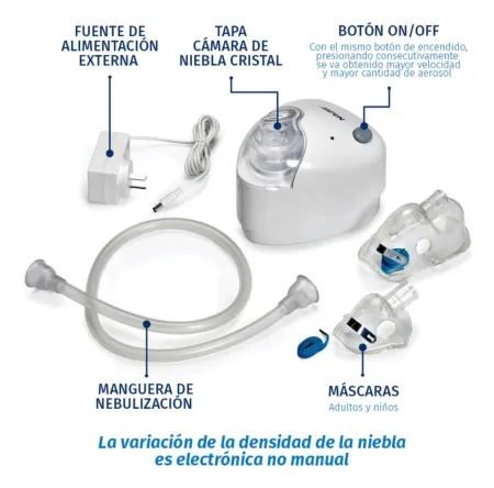 ASPEN 3635 NEBULIZADOR ULTRASONICO NU320FE PLUS