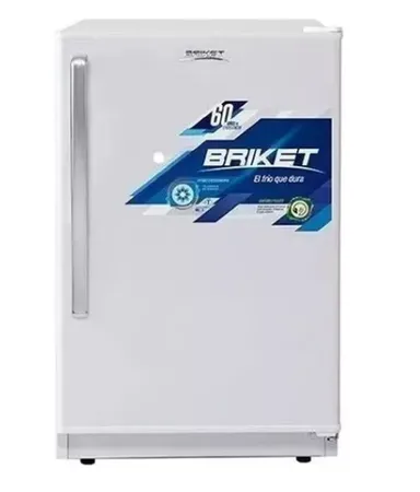 BRIKET BK1F 1010A0 HELADERA 1 PUERTA BLANCA BL HC A1/A2