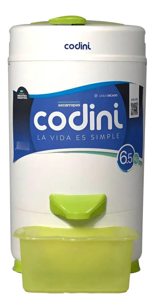 CODINI IV SECARROPA VERDE 6.5 KG