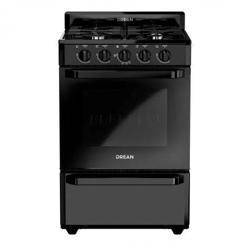 DREAN CD5602 ANO COCINA GAS 56 CM NEGRA