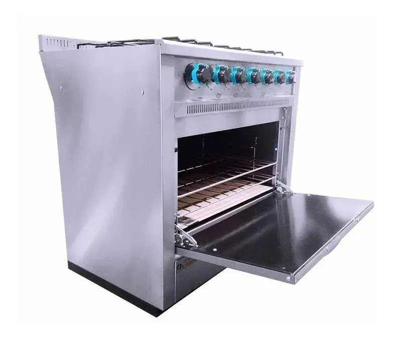 FORNAX C-B90ACE COCINA 6H-P, ACERO-90X60