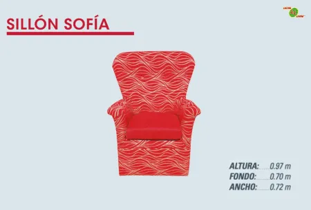 T.LIVING SILLON INDIVIDUAL SOFIA