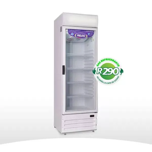 INELRO MT-400 R 290  EXHIBIDORA VERTICAL C/CENEFA 390LTS