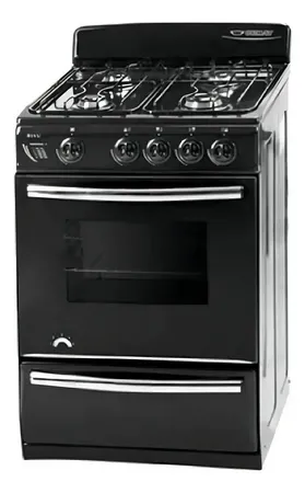 ORMAY 12032 COCINA BIYU NEGRA CON V.S.