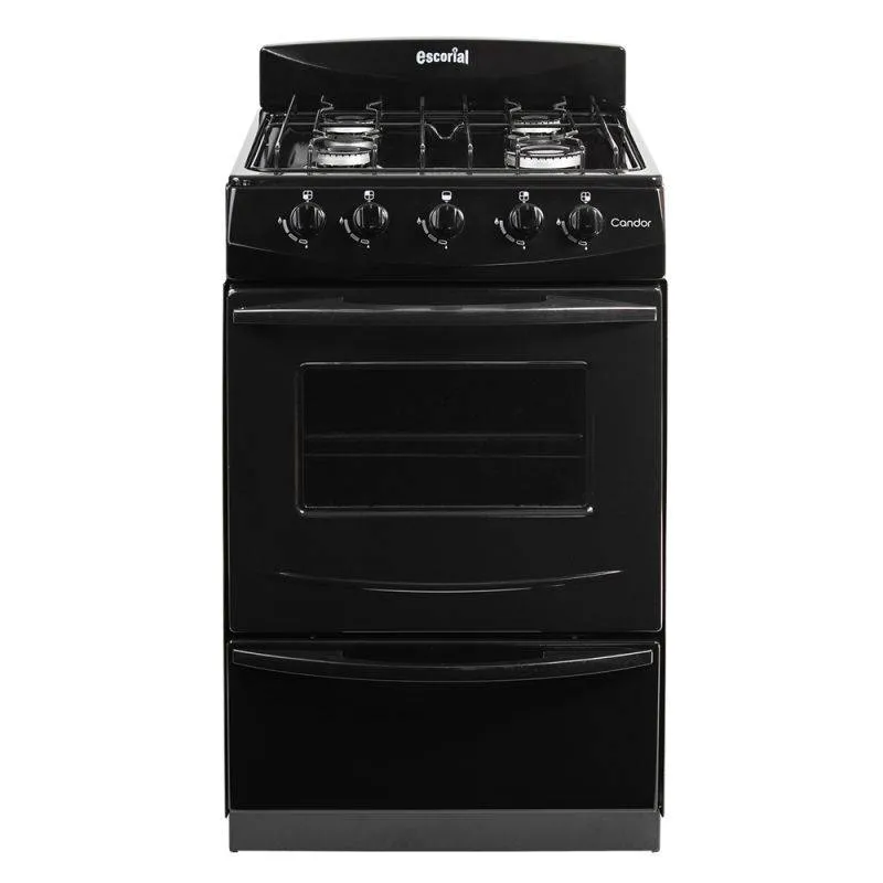 ESCORIAL COCINA CANDOR S2 51 CM 4 H BLACK
