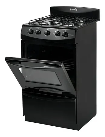 ESCORIAL COCINA CANDOR S2 51 CM 4 H BLACK