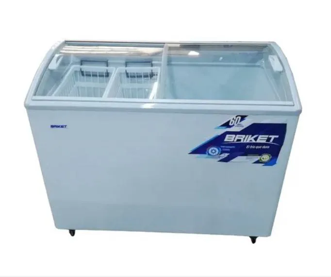 BRIKET FR 3300 TVI PI EXHIBIDORA HORIZONTAL TAPA VIDRIO C.