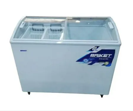 BRIKET FR 3300 TVI PI EXHIBIDORA HORIZONTAL TAPA VIDRIO C.