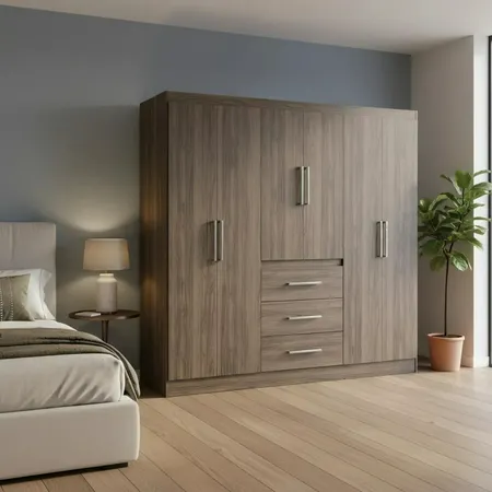 MAXIKING 56002 ROPERO 6 P. CAOBA